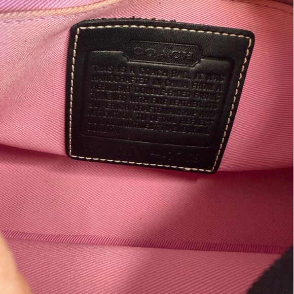 y2k COACH Vintage Mini Demi Hampton 7769 Mini Purse Shoulder Bag - Picture 9 of 12